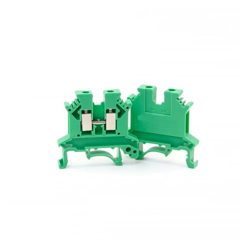 100 stücke UK-2.5B 24-12AWG Din-schiene Draht Terminal Block Anschluss Schraube Verbindung Terminal Block UK2.5(Green) von SHMKBDPF