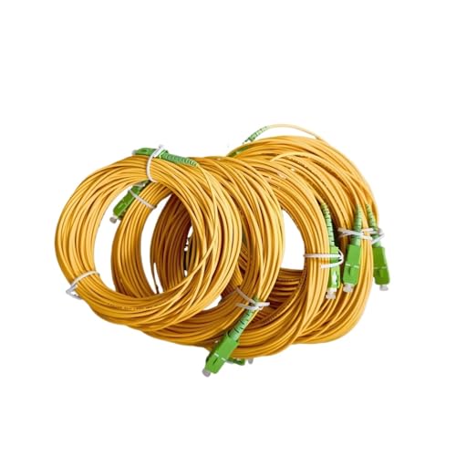 10er-Pack 15 m Glasfaser SC/APC auf SC/APC FTTH-Verlängerungskabel for den Innenbereich, Simplex-Konvertierungs-Patchkabel 10er-Pack 15 m Glasfaser SC/APC auf SC/APC FTTH-Verlängerungskabel for den Innenbereich, Simplex-Konvertierungs-Patchkabel von SHMKBDPF