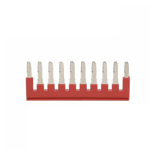 10er-Pack PT4-QU Push-In 4-Leiter-Doppeldurchführungsstecker PT 4 QUATTRO Draht Elektrischer Anschluss DIN-Schienenklemmen PT 4-QU(Bridge FBS10-6) von SHMKBDPF
