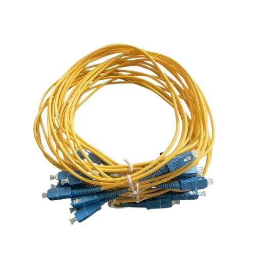 10er-Pack SC/UPC-SC/UPC Simplex-Modus 9/125μm FTTH-Glasfaser-Verlängerungskabel for den Innenbereich(10pcs 100cm) von SHMKBDPF