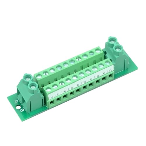 16 Ampere 48 V 2 x 12 oder 2 x 10 Positions-Klemmenblock-Verteilungsmodul(HL-PBB-2-12-MINI) von SHMKBDPF