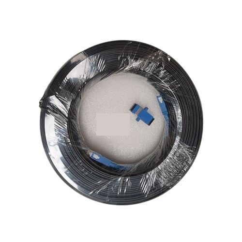 20 m - 500 m FTTH SC/UPC Outdoor Drop Fiber Cable Singlemode-Verlängerungskabel(60M With Adapter) von SHMKBDPF