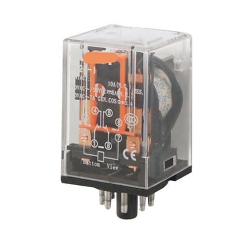 2P-I DC 12 V Spule AC 250 V DC 28 V 8-poliges DPDT-Relais 2P-I DC 12 V Spule AC 250 V DC 28 V 8-poliges DPDT-Relais von SHMKBDPF