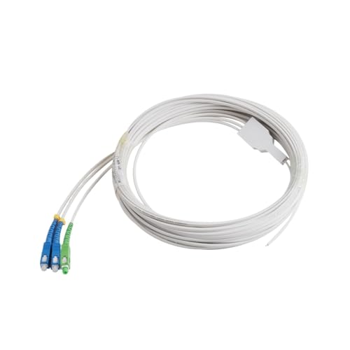 3-adriges 2UPC+1APC SC-Glasfaserkabel, Singlemode-Simplex-Patchkabel for den Innenbereich, 50M/60M/70M/80M/90M Pigtail(80M) von SHMKBDPF
