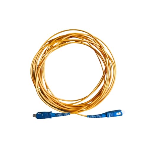 300 cm/500 cm SC/UPC-SC/UPC 2,0 mm Singlemode-Glasfaser-Verlängerungskabel for FTTH mit Adapter(SCupc 500cm Adapter 2.0mm) von SHMKBDPF