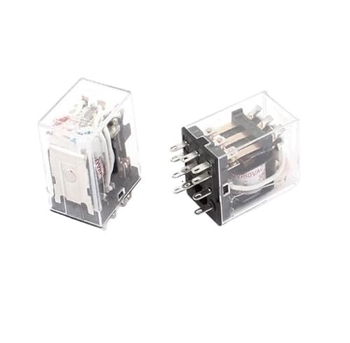 5 Stück HH53PL AC 380 V Spule 11-poliges 3PDT rotes LED-Licht elektromagnetisches Relais 5 Stück HH53PL AC 380 V Spule 11-poliges 3PDT rotes LED-Licht elektromagnetisches Relais von SHMKBDPF