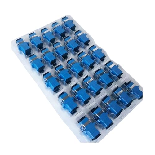 50er-Pack OM3/OM4 LC/SC Glasfaser-Adapterkupplung Duplex/Simplex-Flanschstecker(50pcs SCupc) von SHMKBDPF