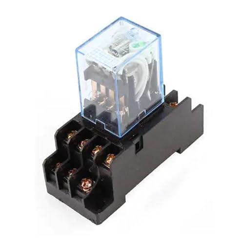 DC 12V 14 Terminal 35mm DIN-Schiene 4PDT Elektromagnetisches Leistungsrelais mit Sockel DC 12V 14 Terminal 35mm DIN-Schiene 4PDT Elektromagnetisches Leistungsrelais mit Sockel von SHMKBDPF