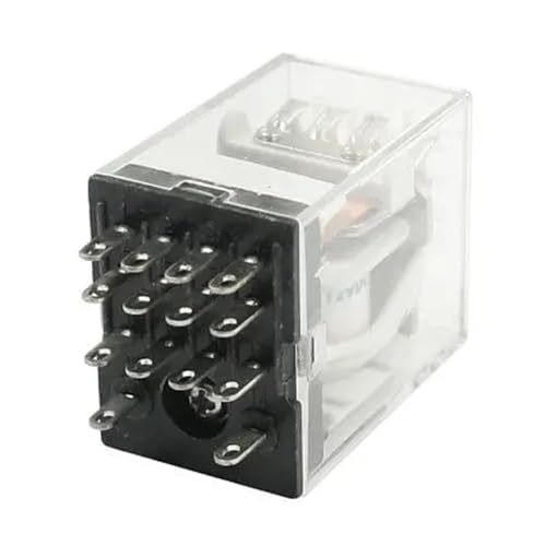 DC 12V Spulenspannung 5A Kunststoffgehäuse 14-poliges 4PDT elektromagnetisches Relais DC 12V Spulenspannung 5A Kunststoffgehäuse 14-poliges 4PDT elektromagnetisches Relais von SHMKBDPF