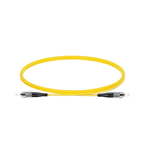 FC/UPC-FC/UPC Singlemode-OS2-Glasfaserkabel, Simplex 2,0 mm Vollader-LSZH-Mantel(10PCS 300CM 10ft) von SHMKBDPF
