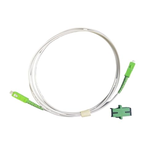 Gepanzertes Glasfaserkabel, 2 m, SC/APC-SC/APC, Stahl, FTTH-Einzelmodus-Verlängerungskabel for den Innenbereich von SHMKBDPF