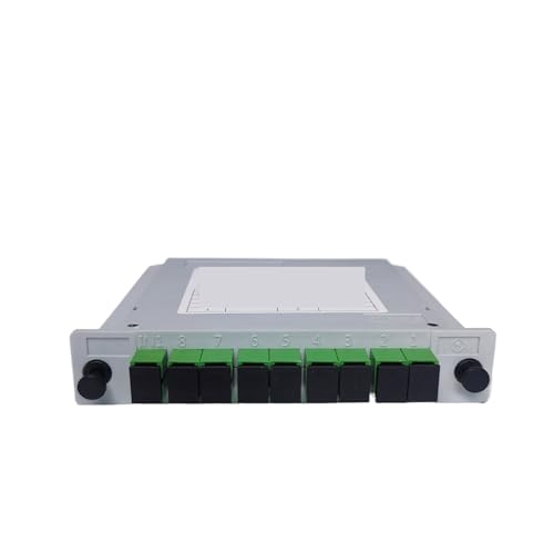 Glasfaser-Splitter 1X2 1X4 1X8 1X16 1X32 SC APC Plug-in(1X8 SC APC) von SHMKBDPF