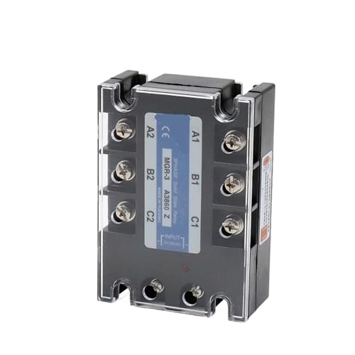 Halbleiterrelais MGR-3 A3860Z TSR-60AA 60A 380VAC 70~280VAC AC-AC dreiphasiges Halbleiterrelais(MGR-3 A3860Z) von SHMKBDPF
