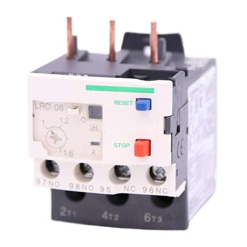 LRD06 1–1,6 A 1 Schließer + 1 Öffner LR-D06 Schraubklemmen-Differential-Thermo-Überlastrelais LRD06 1–1,6 A 1 Schließer + 1 Öffner LR-D06 Schraubklemmen-Differential-Thermo-Überlastrelais von SHMKBDPF