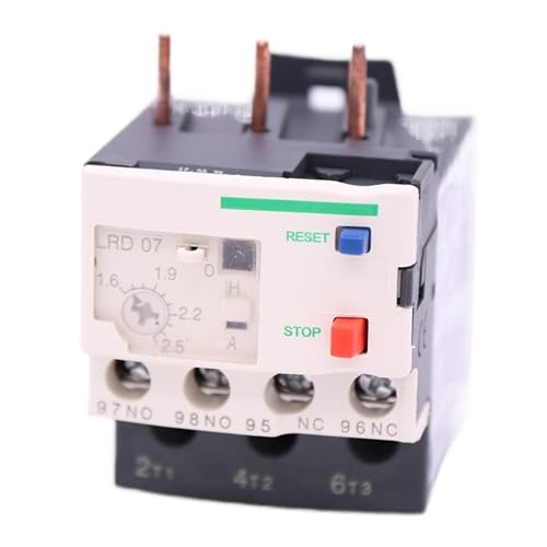 LRD07 1,6–2,5 A 1 Schließer + 1 Öffner LR-D07 Schraubklemmen-Differential-Thermo-Überlastrelais LRD07 1,6–2,5 A 1 Schließer + 1 Öffner LR-D07 Schraubklemmen-Differential-Thermo-Überlastrelais von SHMKBDPF