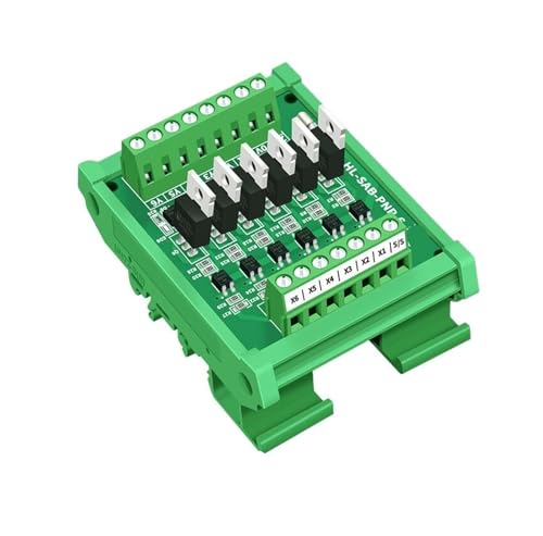 MCU PLC-Signalverstärkerplatine Eingang und Ausgang NPN/PNP-Eingang optische Kopplerisolierung(6 channels,INPUT 3.3V-5V_PNP) von SHMKBDPF