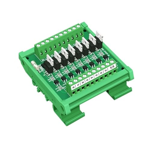 MCU PLC-Signalverstärkerplatine Eingang und Ausgang NPN/PNP-Eingang optische Kopplerisolierung(8 channels,INPUT 3.3V-5V_PNP) von SHMKBDPF