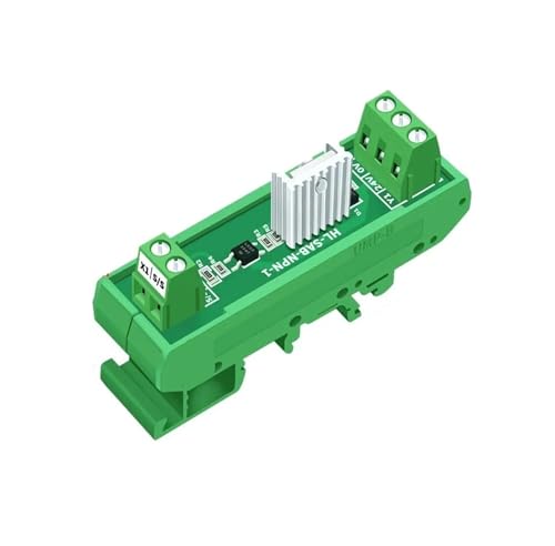 MCU PLC Signalverstärkerplatine Eingang und Ausgang NPN Isolationsband Kühlkörper(1 channels,Input 12V-24V) von SHMKBDPF