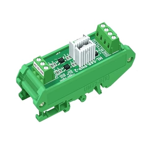 MCU PLC Signalverstärkerplatine Eingang und Ausgang NPN Isolationsband Kühlkörper(2 channels,Input 12V-24V) von SHMKBDPF