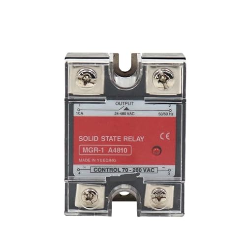 MGR-1 A4810 SSR-10AA 10A 70-280VAC 24-480VAC AC-AC einphasiges Halbleiterrelais AC-Steuerung AC(MGR-1 A4810) von SHMKBDPF