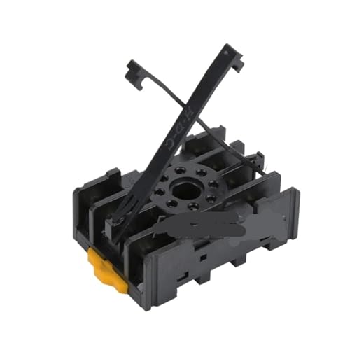 PF085A Schwarzer Relais-Sockelsockel, Steckdose/Industrie-Relaissockel, 8-polig, passend for 2PK 2P JQX-10 2Z PF085A Schwarzer Relais-Sockelsockel, Steckdose/Industrie-Relaissockel, 8-polig, passend for 2PK 2P JQX-10 2Z von SHMKBDPF