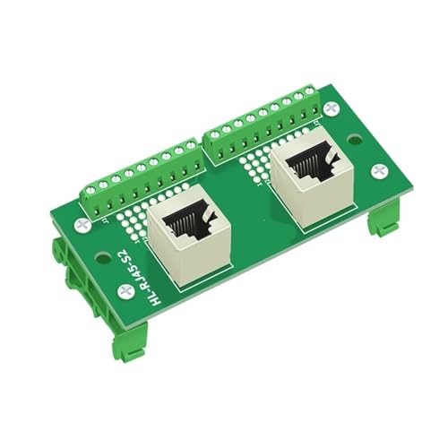 RJ45-Splitterplatine 2 RJ45-Buchsen und 2 * 8-polige Klemmenblöcke DIN-Schienen- und Panelmontagefüße RJ45-Splitterplatine 2 RJ45-Buchsen und 2 * 8-polige Klemmenblöcke DIN-Schienen- und Panelmontagefüße von SHMKBDPF