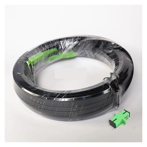 SC-SC/Abgewinkeltes physisches Kontaktkabel for den Außenbereich, 20–100 m, FTTH-Singlemode-Einzelfaserstecker(100M With Adapter) von SHMKBDPF