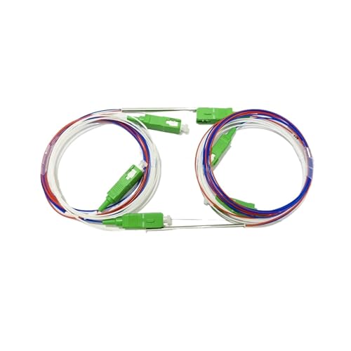 SHMKBDPF 10 teile/los SC/Abgewinkelt physikalische kontaktieren fiber optic FBT splitter mit stecker 1x2 0,9mm unsymmetrische koppler 70/30 60/40 wählbar verhältnis(10-90) von SHMKBDPF