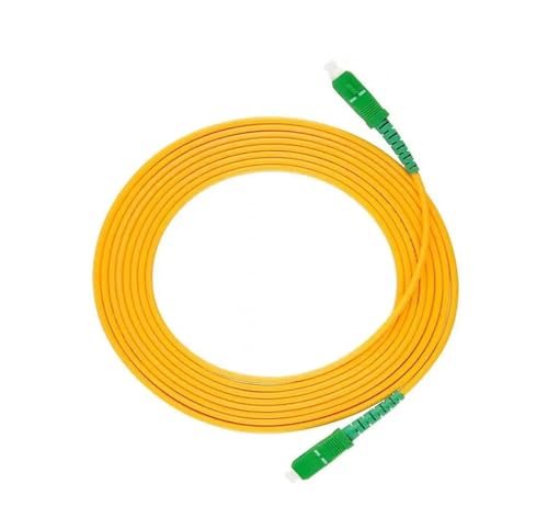 SHMKBDPF 15 m, 20 m und 30 m SC/APC auf SC/APC Singlemode-Glasfaser-Patchkabel, 9/125 µm, 3,0 mm(15Meters) von SHMKBDPF