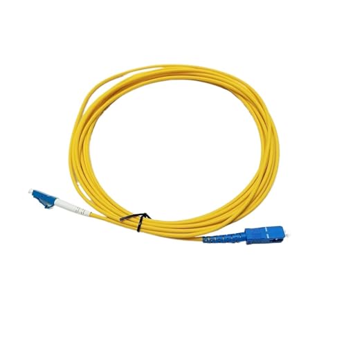 SHMKBDPF 5 teile/los SC/UPC-LC/UPC fiber optic patchkabel 2,0/3,0mm PVC kabel simplex modus(10m) von SHMKBDPF