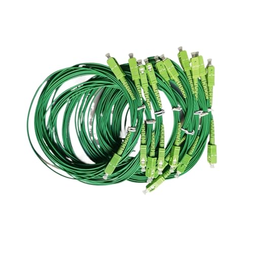 SHMKBDPF 50/100 Glasfaserkabel SC/APC-SC/APC 1,6 mm Simplex G657A2 Indoor FTTH 3,5 m/2,5 m(3.5M 50pcs) von SHMKBDPF