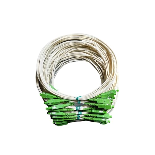 SHMKBDPF 50 Stück SC/APC-SC/APC 2m Glasfaser-Patchkabel 2,0mm LSZH Singlemode 9/125μm SHMKBDPF 50 Stück SC/APC-SC/APC 2m Glasfaser-Patchkabel 2,0mm LSZH Singlemode 9/125μm von SHMKBDPF