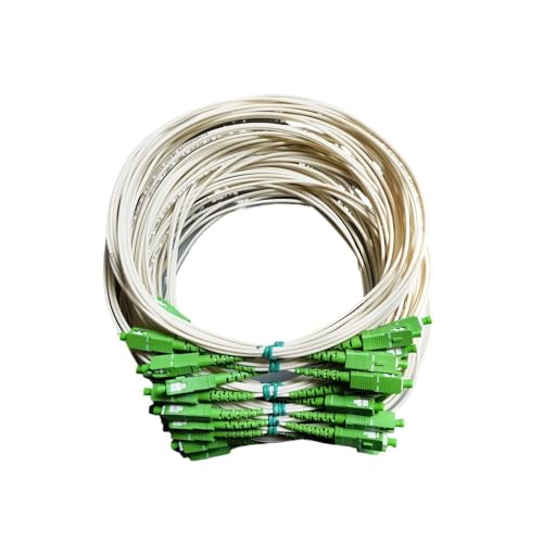 SHMKBDPF 50 stücke 10 stücke Glasfaserkabel SC/APC 2,0mm LSZH 2M 9/125 Singlemode(50PCS 2M 2.0mm) von SHMKBDPF