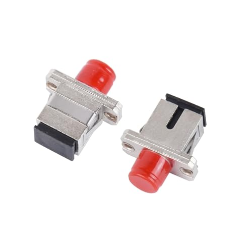 SHMKBDPF 5er-Pack Glasfaser UPC FC/LC/SC/ST Stecker/Buchse auf UPC LC/SC/FC/ST Adapter Singlemode(UFC-F-USC-F) von SHMKBDPF