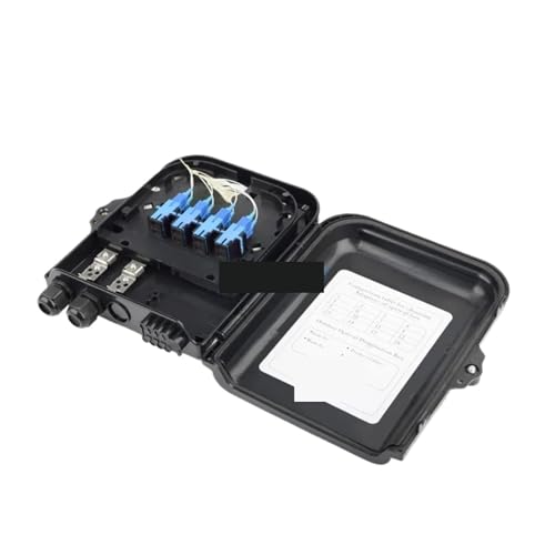 SHMKBDPF 8-adrige Glasfaser-Verteilerbox, ungeschnitten, Outdoor 1:8 Splitter, Kassette mit APC/UPC-Adapter(With adapter UPC) von SHMKBDPF