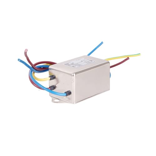 SHMKBDPF Anti-Interferenz-220-V-Netzteilfilter, einzelner AC-Sekundärfilter 220 V, FT120-6A SHMKBDPF Anti-Interferenz-220-V-Netzteilfilter, einzelner AC-Sekundärfilter 220 V, FT120-6A von SHMKBDPF