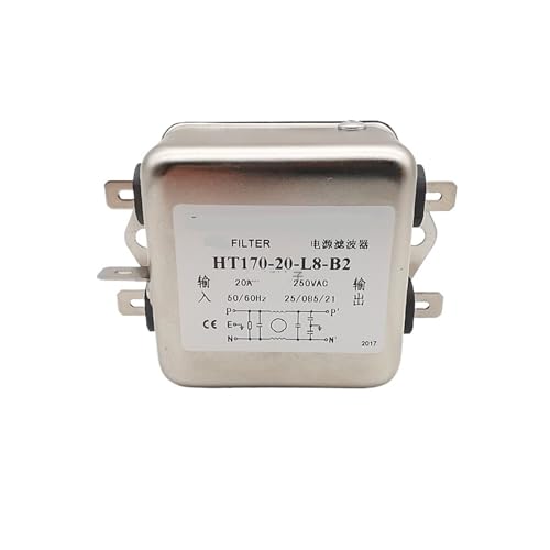 SHMKBDPF Einphasen-Stromfilter HT170-20-L8-B2 20A-Stromleitungs-Entstörungsfilter SHMKBDPF Einphasen-Stromfilter HT170-20-L8-B2 20A-Stromleitungs-Entstörungsfilter von SHMKBDPF