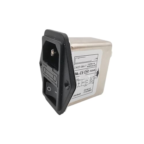 SHMKBDPF Einphasiger Netzfilter CW1B-06A-T 6A 10A CW2A-10A-T CW1D CW2C CW2B(CW2B -06A- T 6A) von SHMKBDPF