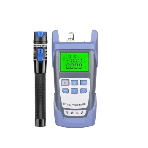 SHMKBDPF Fiber Optic Power Meter 10 Rote Lichtquelle 10km Optische Dämpfung Tester(5mw VFL OPM) von SHMKBDPF