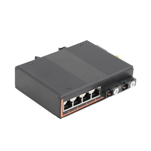 SHMKBDPF Gigabit 2 optische 4 elektrische 1000 Mbit/s Einzelfaser-Singlemode-SC/SFP-Glasfaser-Transceiver-Ports(2 SC to 4 RJ45) von SHMKBDPF