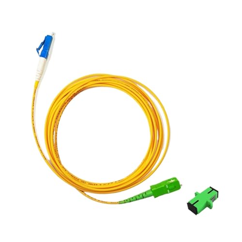 SHMKBDPF Glasfaser-Patchkabel 2,0 mm 3,0 mm SC/APC auf LC/UPC Singlemode SC-LC(5M 2mm SCLC Adapter) von SHMKBDPF
