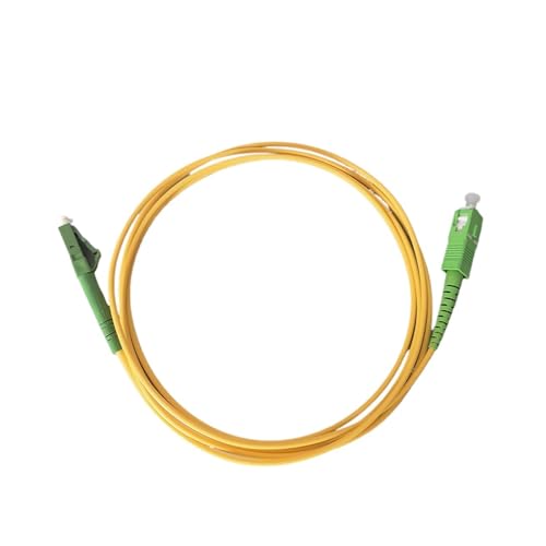 SHMKBDPF Glasfaser-SC/APC-LC/APC 2,0 mm LSZH G657A1 Innenverlängerungskabel Simplex-Adapter(SCapcLCapc 1M 2.0mm) von SHMKBDPF