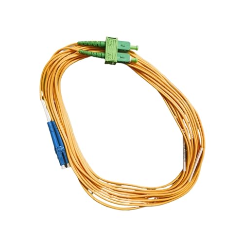 SHMKBDPF Glasfaser-Stecker Singlemode Dual-Core LC/UPC-SC/APC 12m/15m/20m(LCUPC SCAPC 15M) von SHMKBDPF