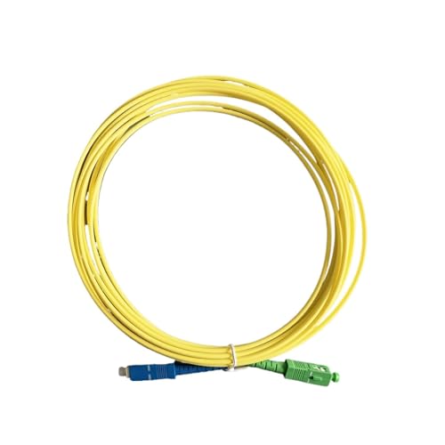 SHMKBDPF Glasfaserkabel SC/APC-SC/UPC 5m LSZH/PCV G657A1/G652D Einadriger Adapter(LSZH 5M) von SHMKBDPF