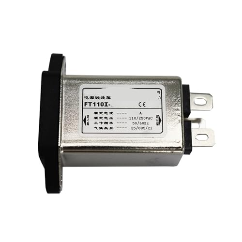 SHMKBDPF IEC-Steckdosen-Netzfilter FT110I-1A 110/250VAC(FT110I-16) von SHMKBDPF