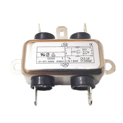 SHMKBDPF Leistungsfilter YK03T1 3A 6A 10A elektromagnetischer Anti-Interferenz-Filter(YK10T1 10A) von SHMKBDPF
