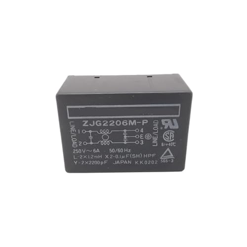 SHMKBDPF Leistungsfilter ZJG2206M-P ZCB2206-11 elektromagnetischer Entstörungsfilter(ZJG2206M-P 6A) von SHMKBDPF