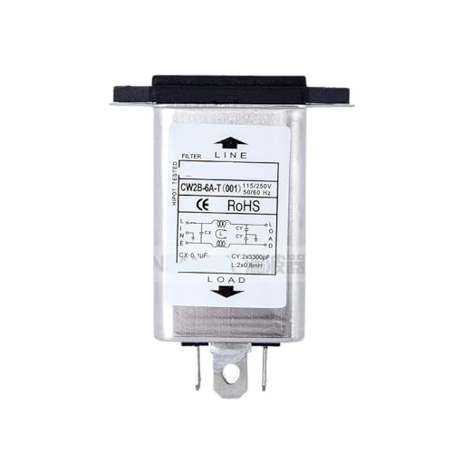 SHMKBDPF Steckdose for Filter und Luftreiniger, 220 V, Einzelversicherung CW2B-3A 10A-T(CW2B-6A-T 001) von SHMKBDPF