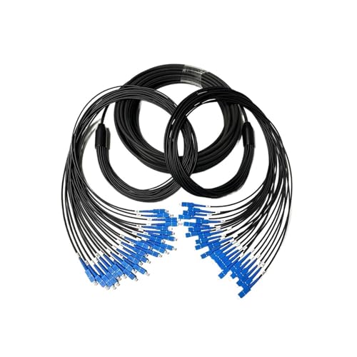 SHMKBDPF TPU-Feldpanzer-Glasfaser-Patchkabel, 24 Adern, Singlemode, ultraweich(SC 5 meters) von SHMKBDPF