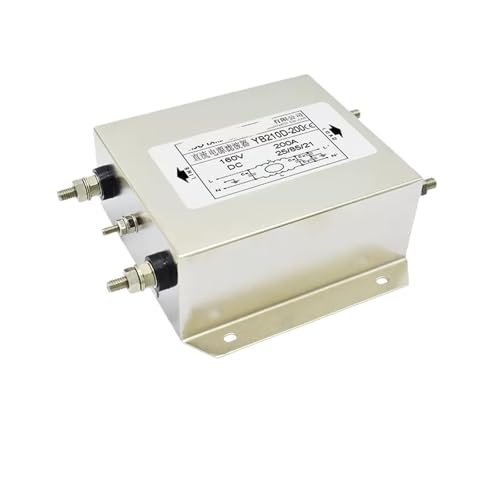 SHMKBDPF YB210D-1A 3A 5A 6A 10A 20A Einteiliger Bolzentyp – 12V 24V 36V 48V 220VDC DC-Netzfilter(YB210D-200A) von SHMKBDPF